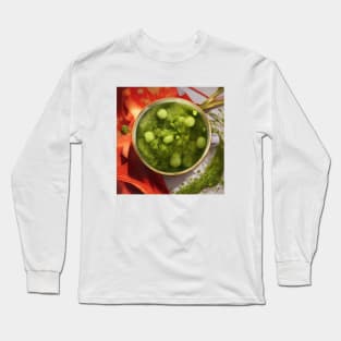 Matcha Tea Japan Green Long Sleeve T-Shirt